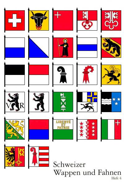 Schweizer Wappen Und Fahnen Heft 4 schweizer-wappen-und-fahnen-heft-4